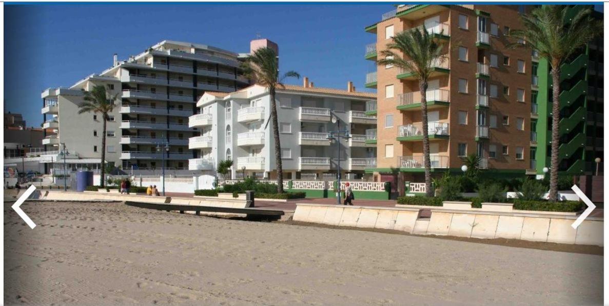 The Beach Across The Street Peniscola Luaran gambar